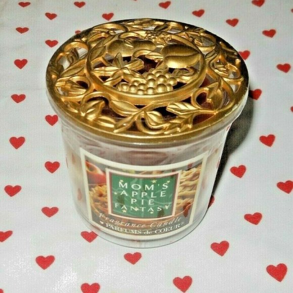 Vintage Body Fantasies MOM'S APPLE PIE Fantasy Jar Candle Decorative Lid 9 oz. - Picture 4 of 4
